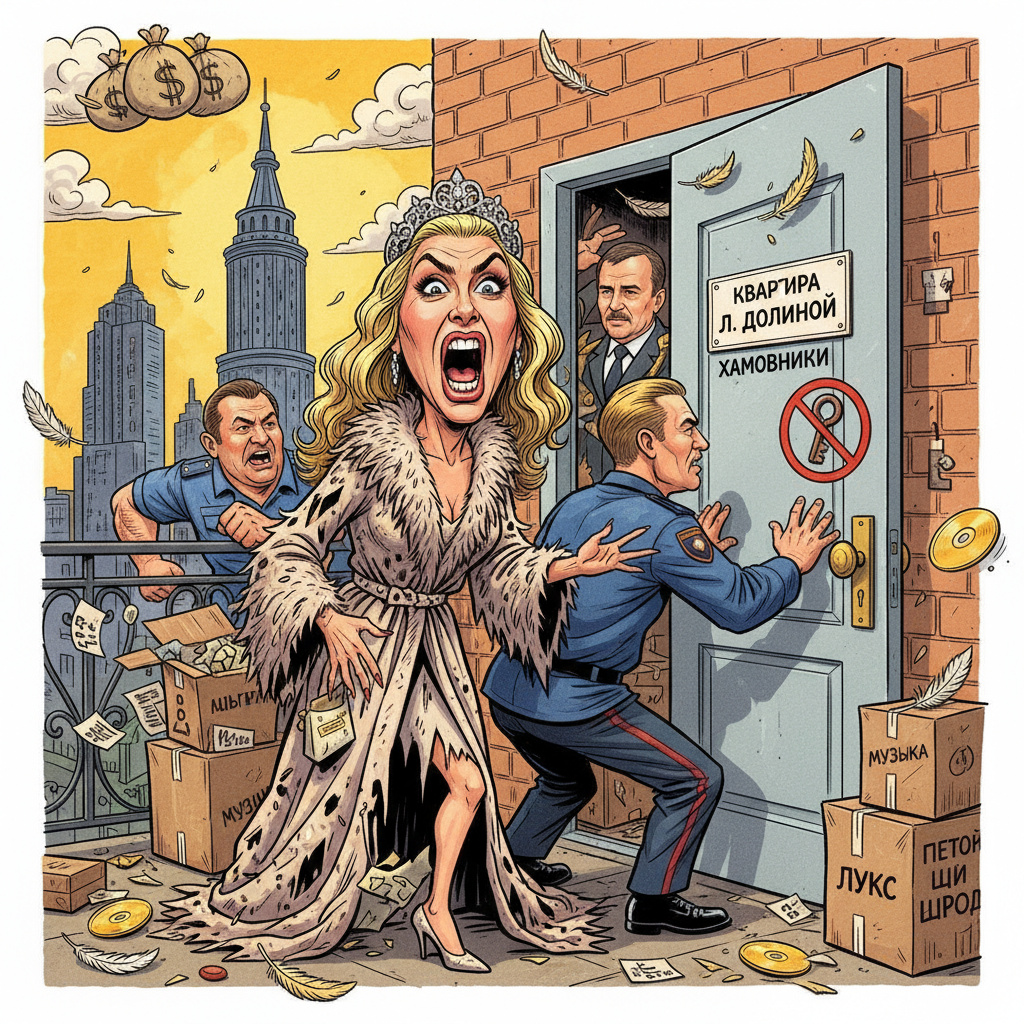 Терпение закончилось. За Ларису Долину возьмутся приставы