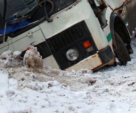 Под Владимиром в аварию попал школьный автобус‍ с детьми