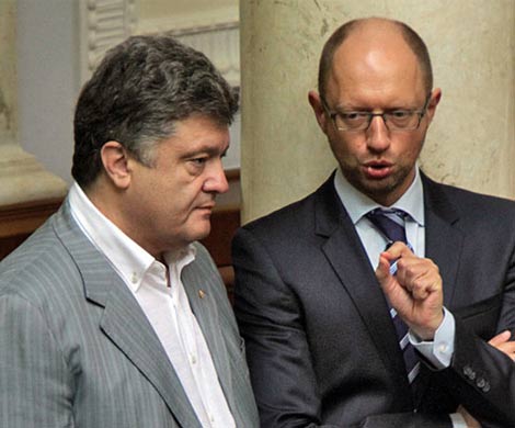 Порошенко и Яценюк согласовали принципы коалиции
