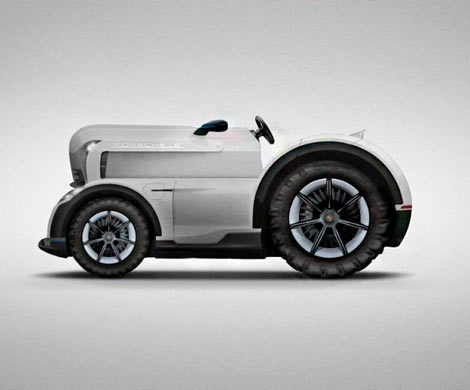 Porsche работает над быстрым бесшумным трактором