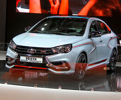 Появились первые изображения новой LADA Vesta Sport 2018