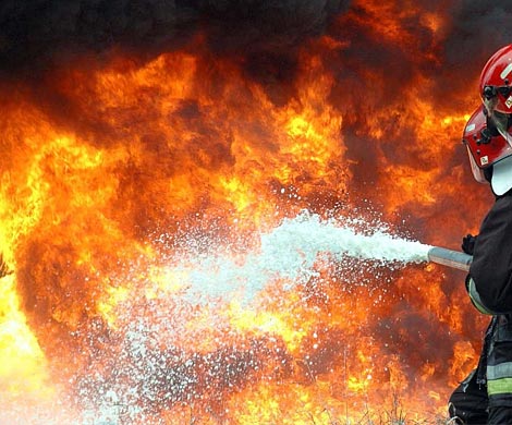 Пожар в Кронштадте унёс жизни двоих человек