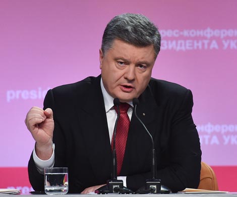 Пресс-конференция Порошенко, или Сказка про «шоколадного бычка»