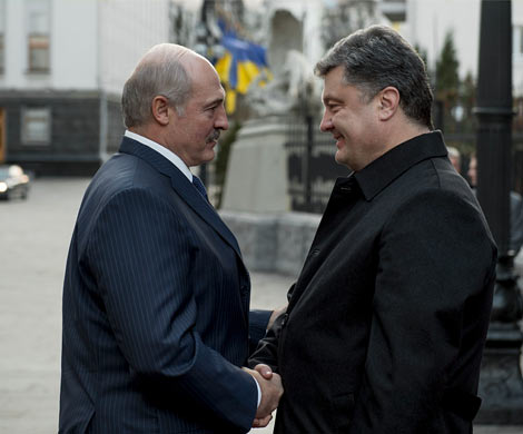 Президенты Украины и Белоруссии продолжат переговоры в минском формате 