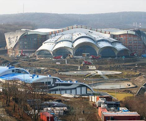Приморский океанариум достроят в срок, но без «Мостовика»