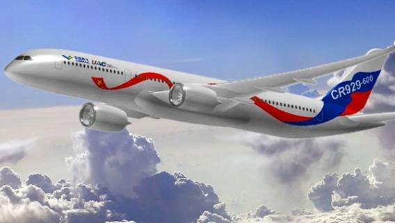Производство самолетов CR929 начнется в 2021 году, сообщает COMAC