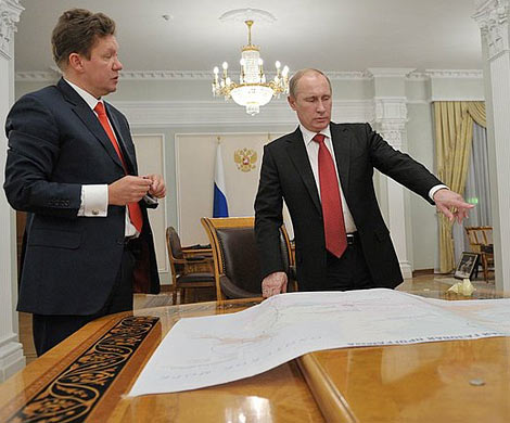 Путин и Миллер обсудили «Турецкий поток» и подготовку к зиме