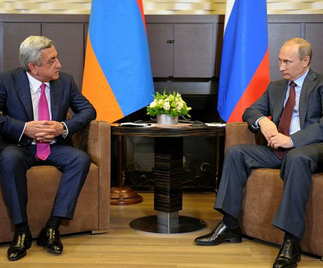Путин пообщался с главой Армении