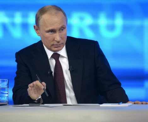 Путин пообщался с народом напрямую