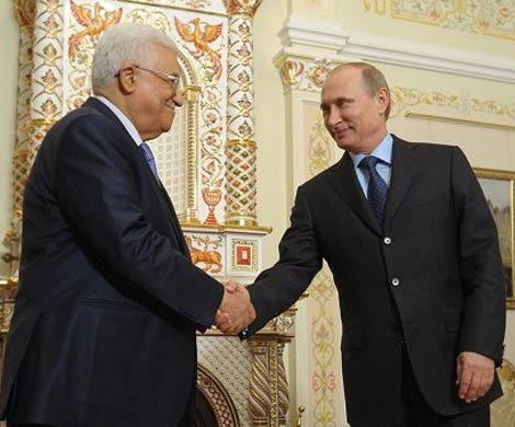 Путин поздравил палестинцев с Днем солидарности