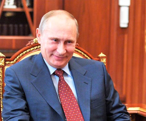 Путин поздравил Хаджимбу с победой на выборах президента Абхазии