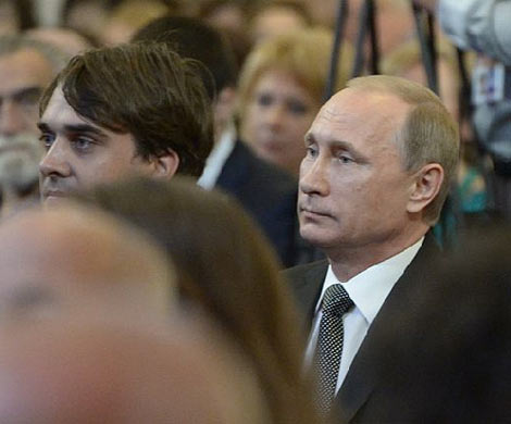 Путин приехал в театр Et Cetera на спектакль Калягина