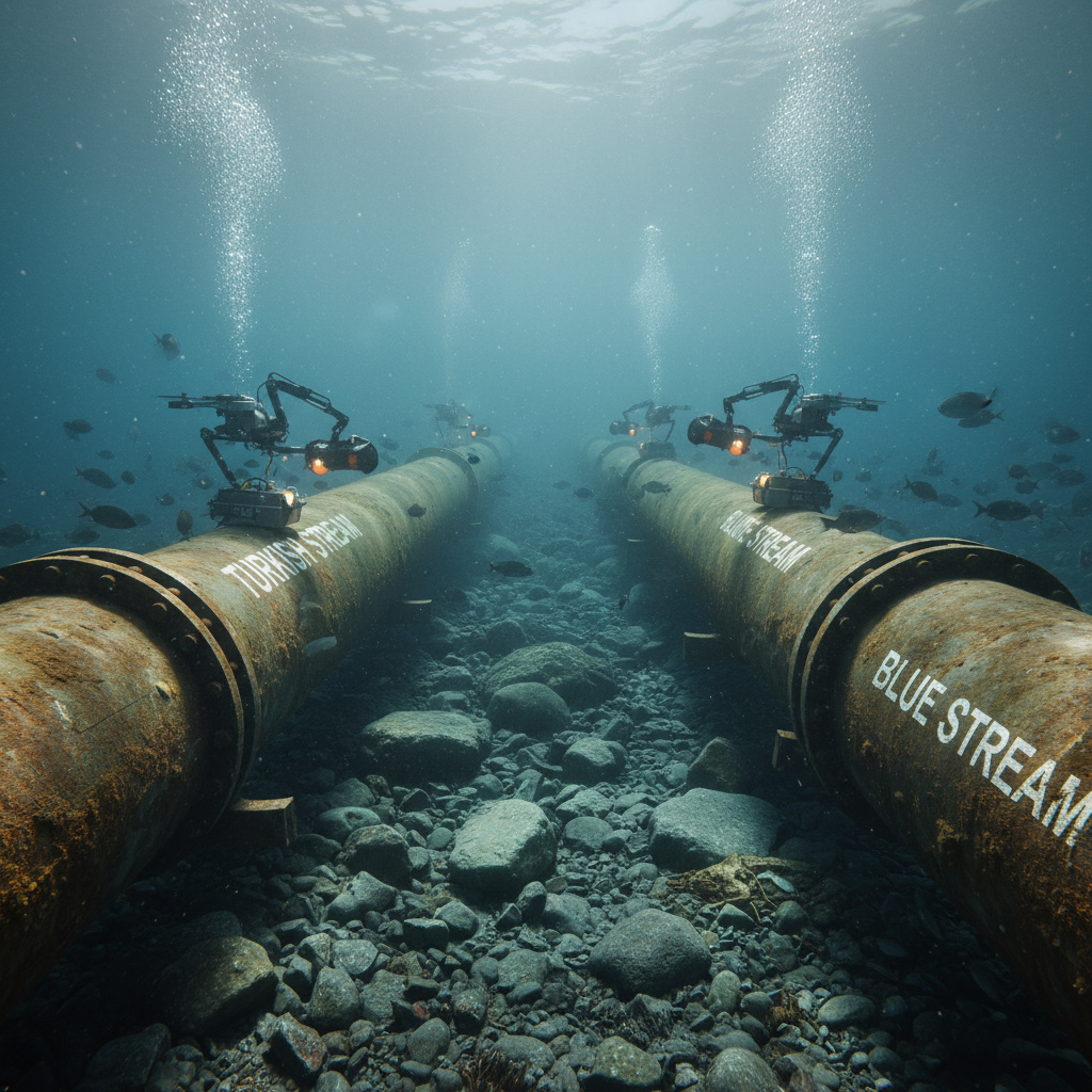 Путин сообщил о возможных попытках подрыва газопроводов «Турецкий поток» и «Голубой поток»