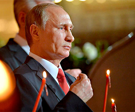 Путин впервые посетит Архиерейский собор