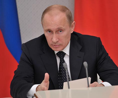 Путин заслушал доклад правительства об антикризисных мерах