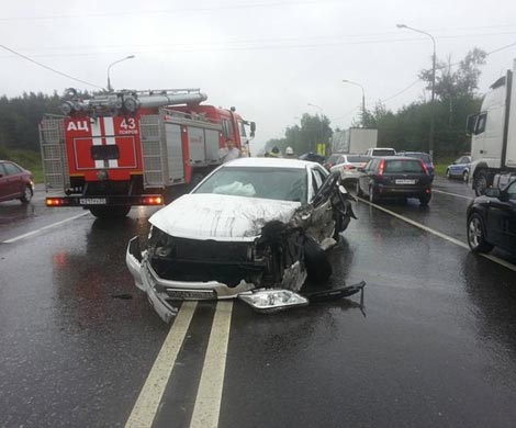 Пять человек пострадали в тройном ДТП в Петушинском районе