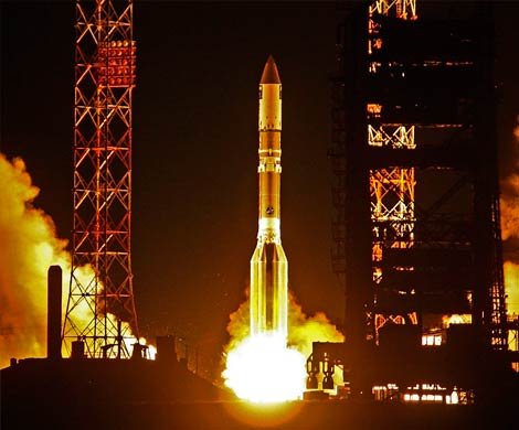 Роскосмос назвал причину аварии ракеты-носителя "Протон"