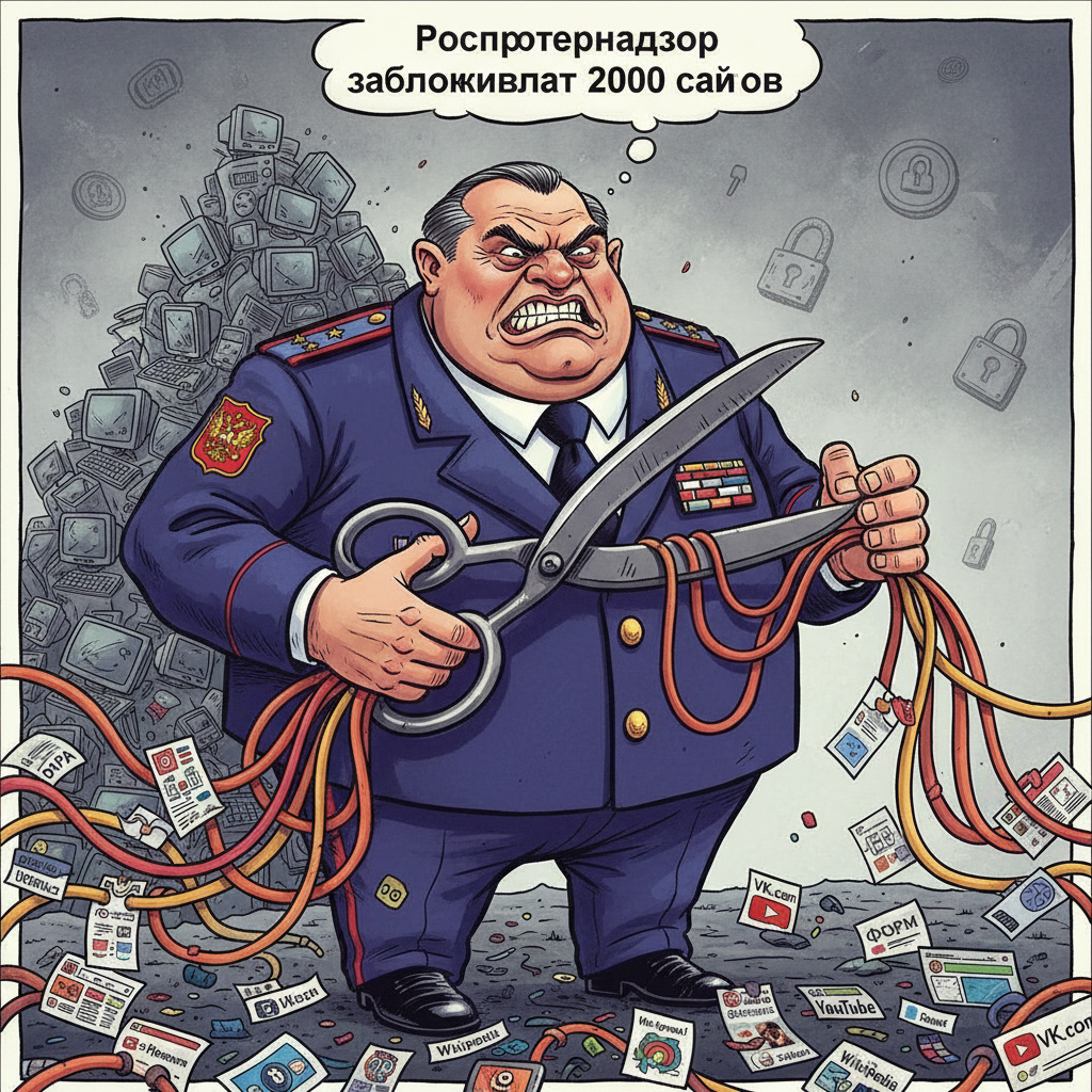Роспотребнадзор заблокировал две тысячи сайтов в интернете