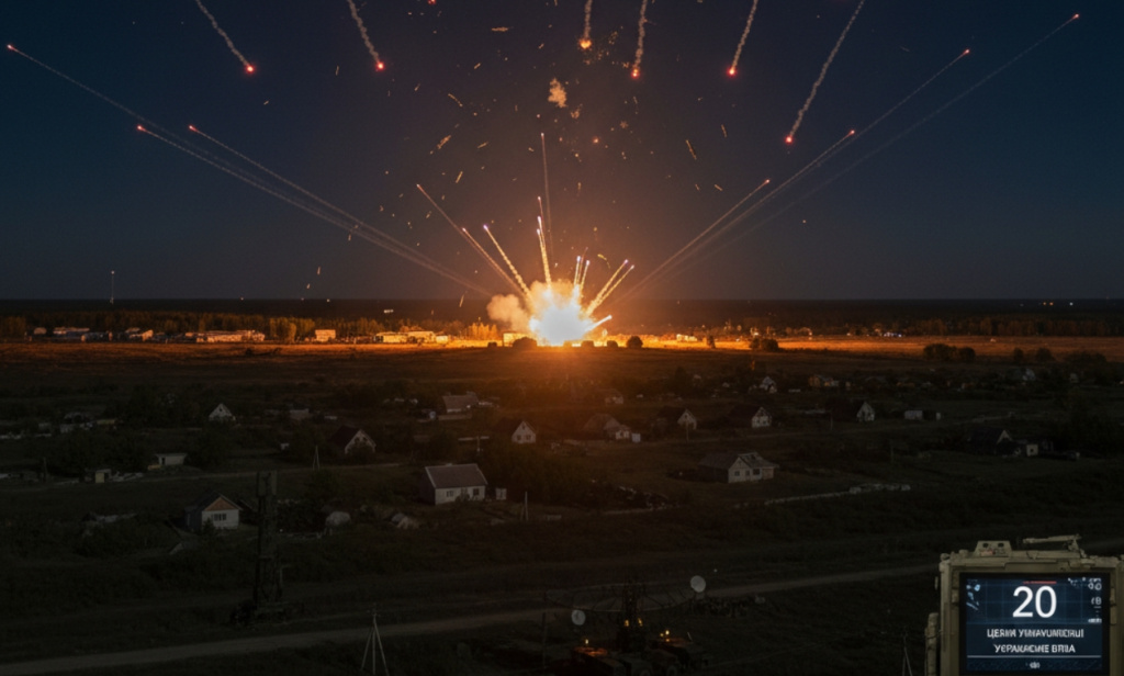 Российская ПВО сбила 20 украинских дронов за одну ночь