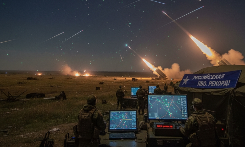 Российская ПВО установила рекорд сбив за ночь 106 дронов