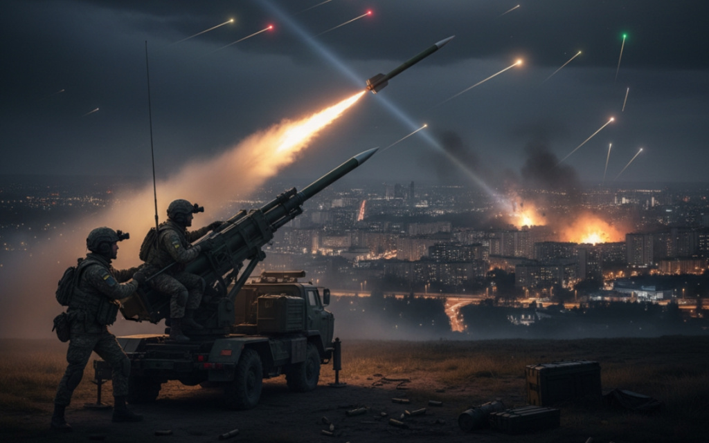 Российские ПВО отразили одну из самых масштабных атак дронов с начала года