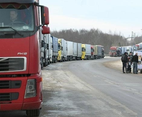 Россия аннулировала бесплатный проезд литовских и латвийских фур