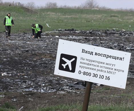 Россия объявила о том, что запусков со стороны Донбасса в MH17 не было