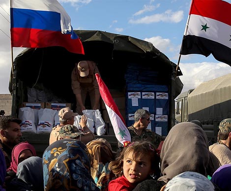 Штурм Алеппо остановлен ради гуманитарной операции