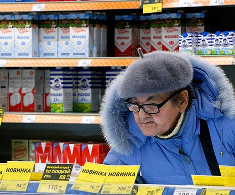 Россияне заметили рост цен на санкционные продукты