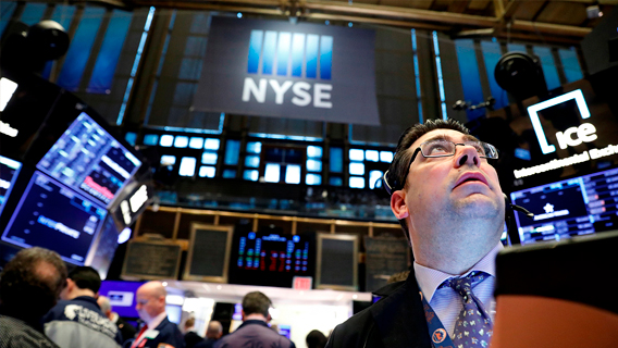 Рост индекса акций Dow Jones Industrial прекратился после 11 лет