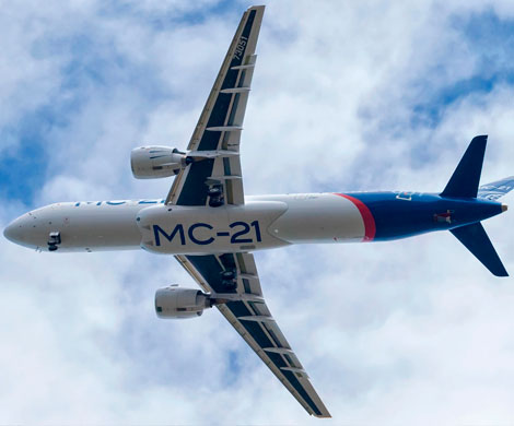 Санкции оставили лайнер МС-21 без композитного крыла