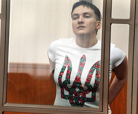 Савченко полностью отказалась от пищи и воды