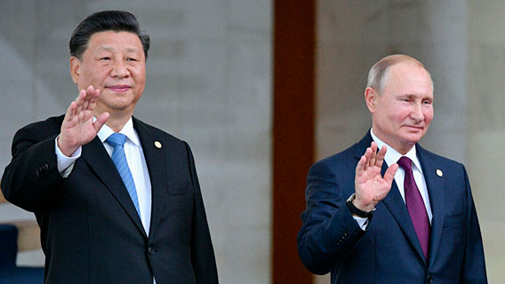 Си Цзиньпинь провёл телефонный разговор с Владимиром Путиным