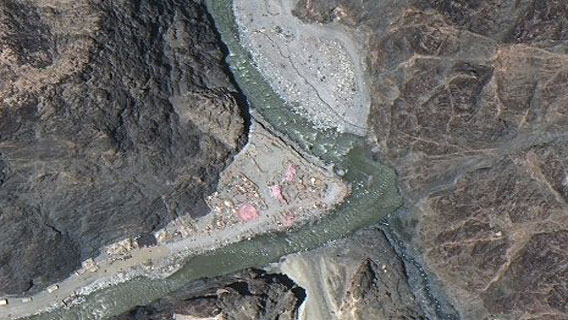 Снимки со спутников показали новые китайские сооружения рядом с местом пограничного столкновения с Индией