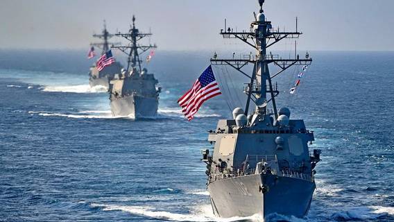 Состояние ВМС США в условиях, когда Китай наращивает свои военно-морские силы и угрожает Тайваню
