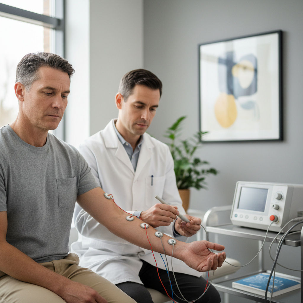 Современный метод диагностики нервной системы стал доступен пациентам с онемением и слабостью в конечностях