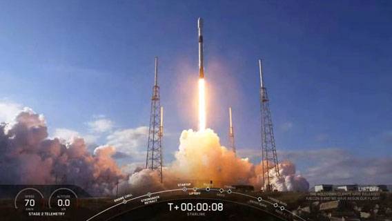 SpaceX запустила 60 новых спутников Starlink через неделю после последнего запуска