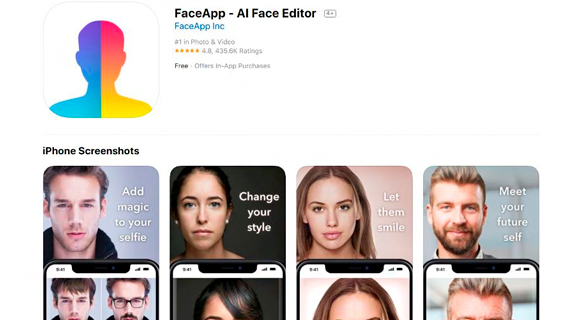 Спецслужбы США обеспокоились FaceApp