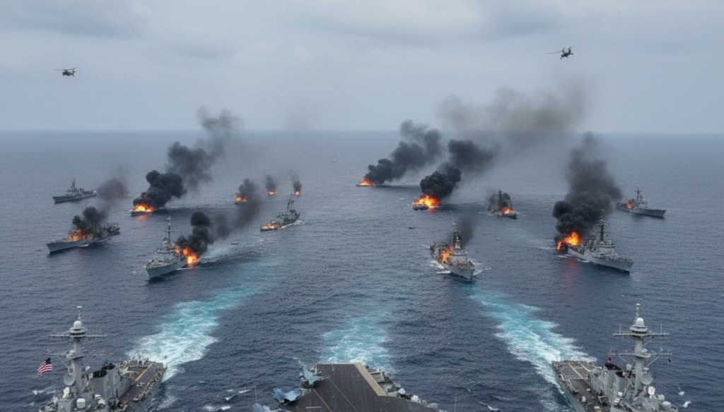 США уничтожили 17 иранских кораблей в новой фазе ближневосточного конфликта