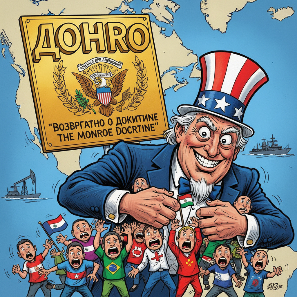 США возвращаются к «доктрине Монро». Теперь её называют «Донро»