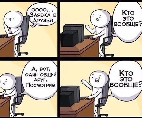 Стало известно, кого люди добавляют в друзья в соцсетях