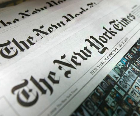 The New York Times назвала обозначение Крыма спорным стандартом издания