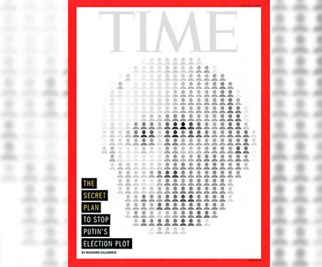 Time в восьмой раз выйдет с портретом Путина