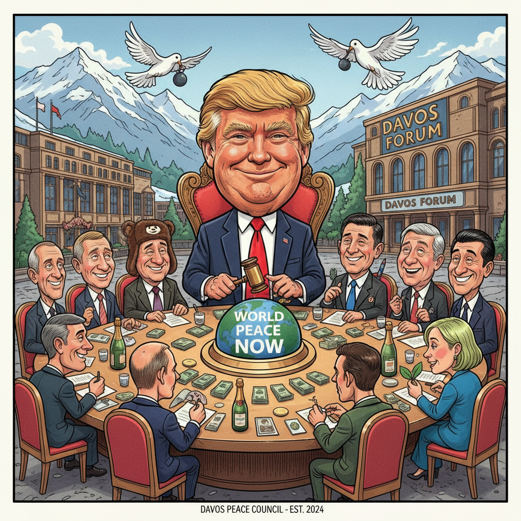 Трамп и лидеры 20 стран учредили Совет мира в Давосе