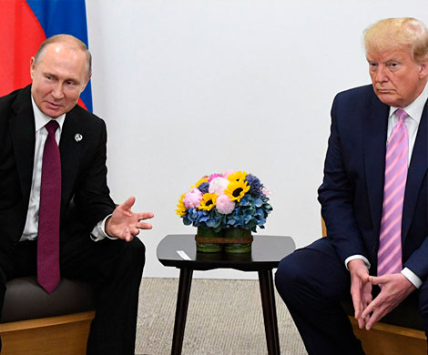 Трамп и Путин обсудили пожары в Сибири и торговлю между странами