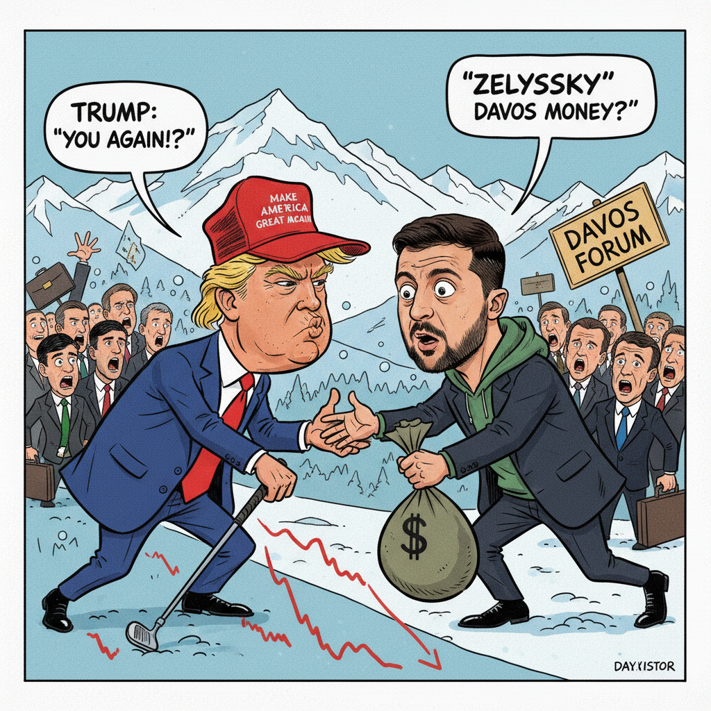 Трамп и Зеленский встретятся в Давосе неожиданно для всех