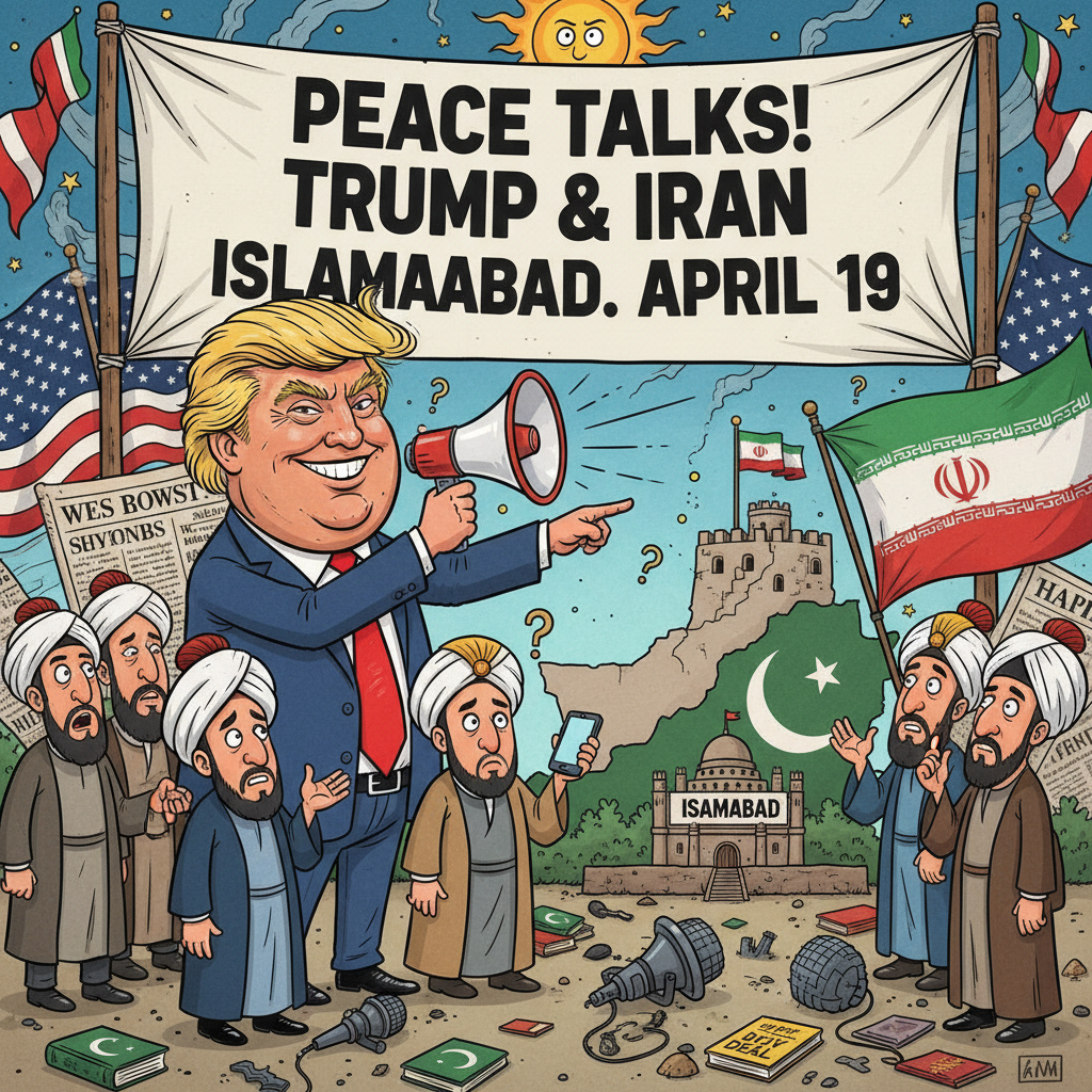 Трамп объявил о новом раунде переговоров с Ираном в Исламабаде 19 апреля