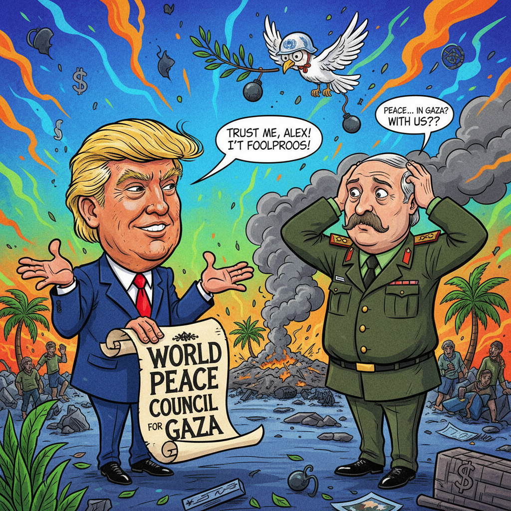 Трамп предложил Лукашенко учредить Совет мира по Газе