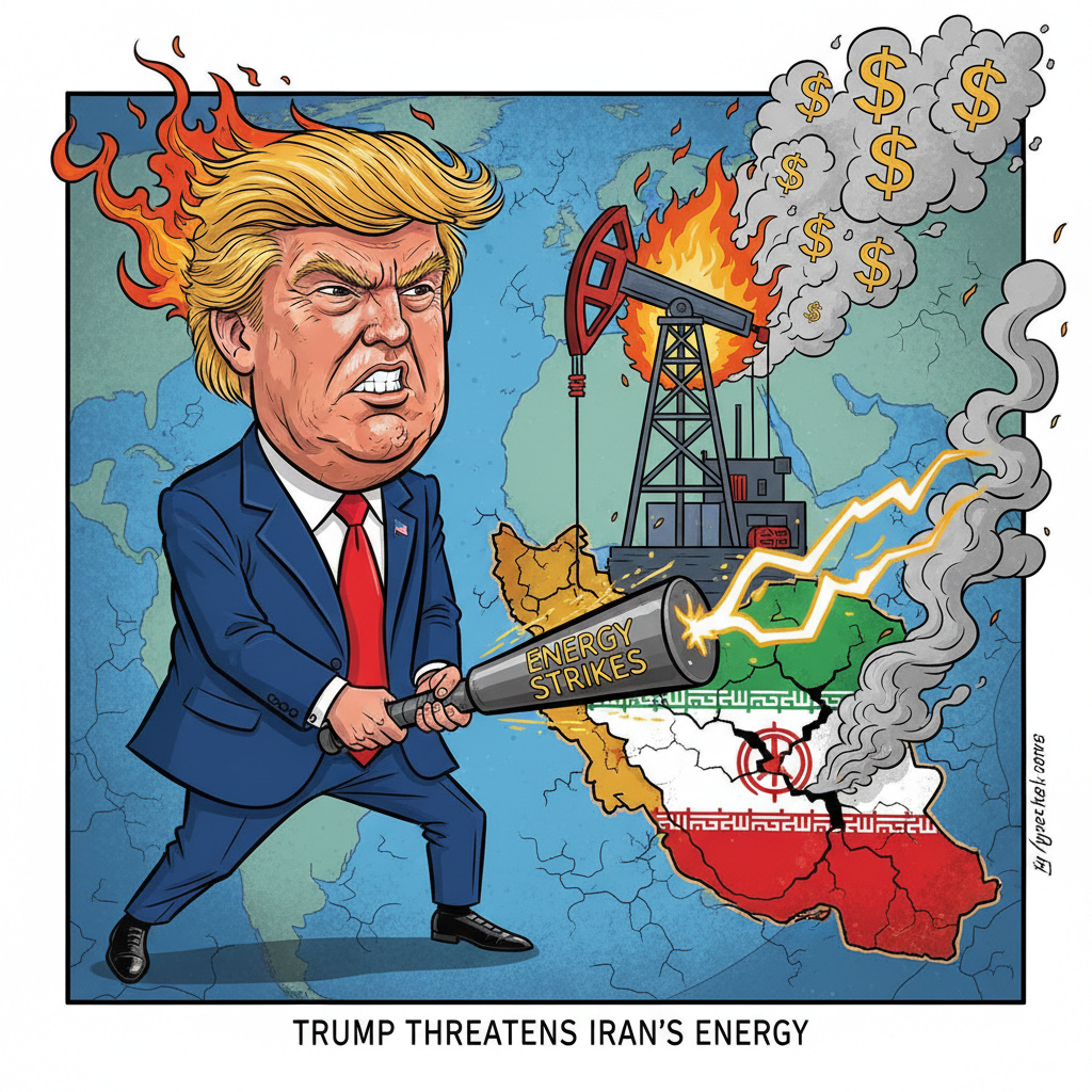 Дональд Трамп пригрозил нанести удары по энергетической инфраструктуре Ирана