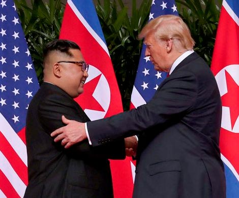 Трамп рассказал о своей встрече с Ким Чен Ыном